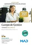 Cuerpo de Gestión de la Administración Civil del Estado (Acceso Libre). Temario volumen 2