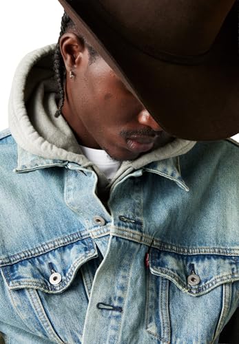 Levi's RELAXED TRUCKER VEST MED INDIGO - WORN IN – Ansicht 4