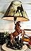 Ebros Gift Rearing Wild Chestnut Horse Stallion Desktop Table Lamp with Nature Printed Shade Home Decor 19