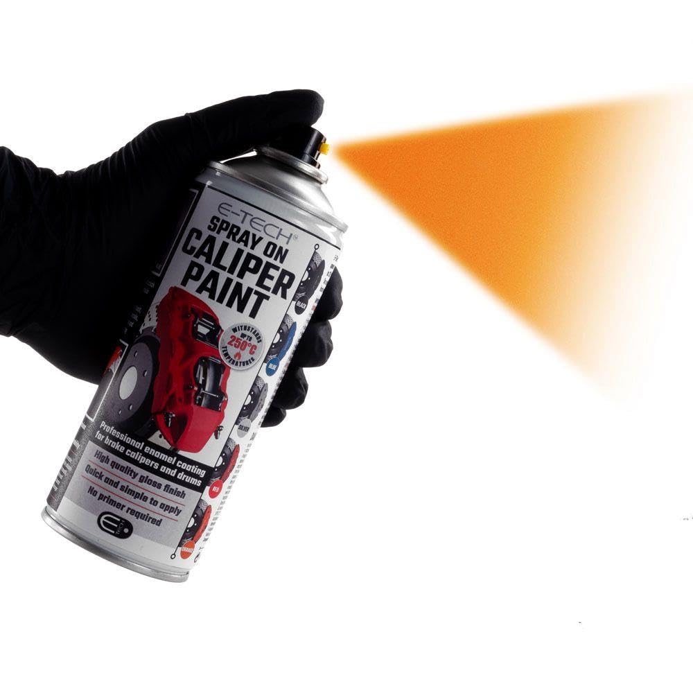 THE URBAN COMPANY SPRAY ON BRAKE CALIPER PAINT - ORANGE
