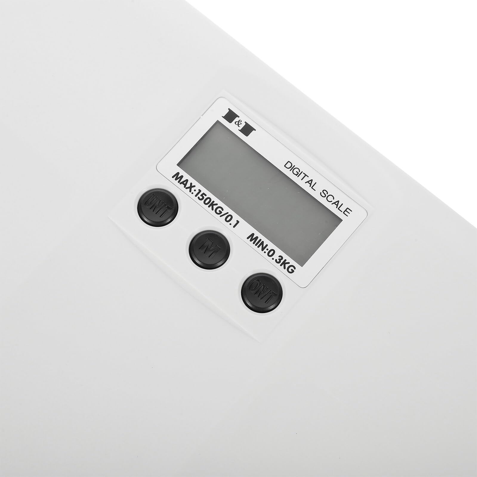 Toddmomy Balance Électronique Numérique Conversion D’unités Capacité 150kg Affichage Digital Design Plat en Plastique Blanc pour Bébé et Animaux de Compagnie pour Usage Domestique