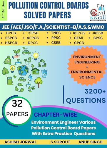 Image of Pollution Control boards PVQ 3200+ Questions 32 Solved Papers