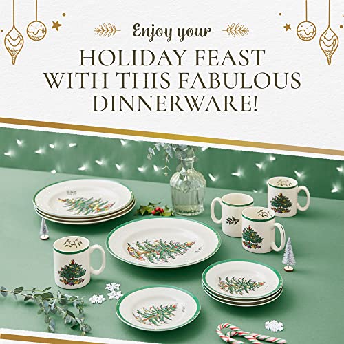 Spode Christmas Tree 12-Piece Dinnerware Set, Service For 4 #TOP4