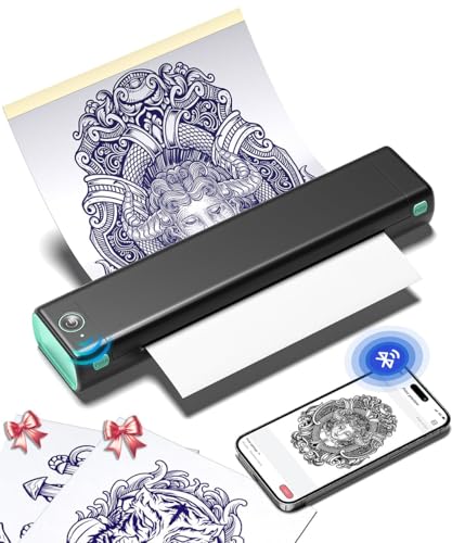 Phomemo M08F Tattoo Stencil Printer, Bluetooth, Wireless, Th...