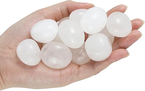 Miniatura 2 de Piedras de cristal de cuarzo, piedras pulidas y rocas, cristales curativos naturales para equilibrio de chakras, meditación, decoración espiritual,