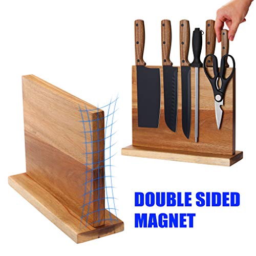 Aomiesen 12INCHES Home Kitchen Magnetic Knife Block Holder Rack Magnetic Stands thumb #2