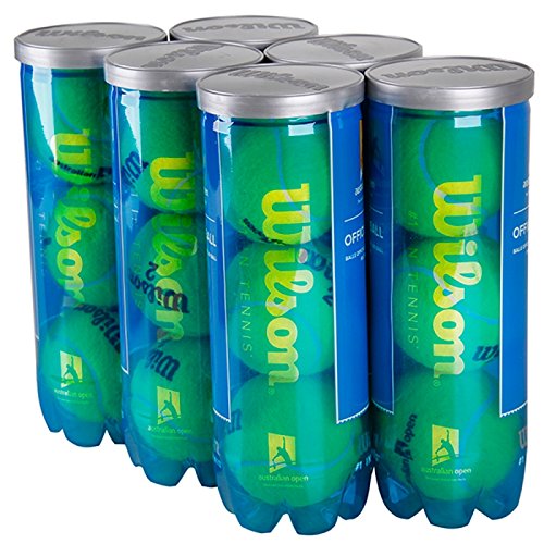 Buy Wilson Australian Open Tennis Ball Pack of 6 Can Online at Low Prices in India Amazon.in