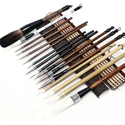Whaline 18Pcs Chinese Calligraphy Brushes Set Cover