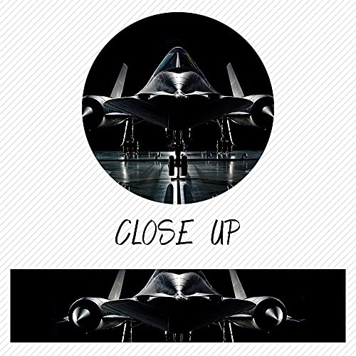 5 Pieces Vintage Airplane Decor Airplane Wall Art Sr-71 Blackbird Fighter Jet Poster Airplane Posters Aviation Poster Airplane Pictures Wall Art Military Wall Decor For Room Decor (60''W X 32''H) #TOP5