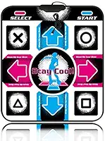 Máquina de dança de jogo, tapetes de dança eletrônicos, tapete de ioga, tapete de dança musical, PVC Wear USB Dance Step Mat Cobertor de dançarino, jogos de alta sensibilidade