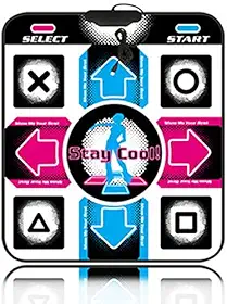 Máquina de dança de jogo, tapetes de dança eletrônicos, tapete de ioga, tapete de dança musical, PVC Wear USB Dance Step Mat Cobertor de dançarino, jogos de alta sensibilidade