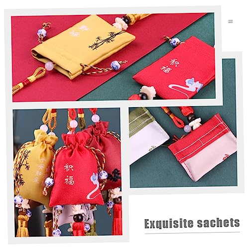 ORFOFE 6pcs Bolsitas Decorativas con Borlas para Auto y Hogar miniatura 7
