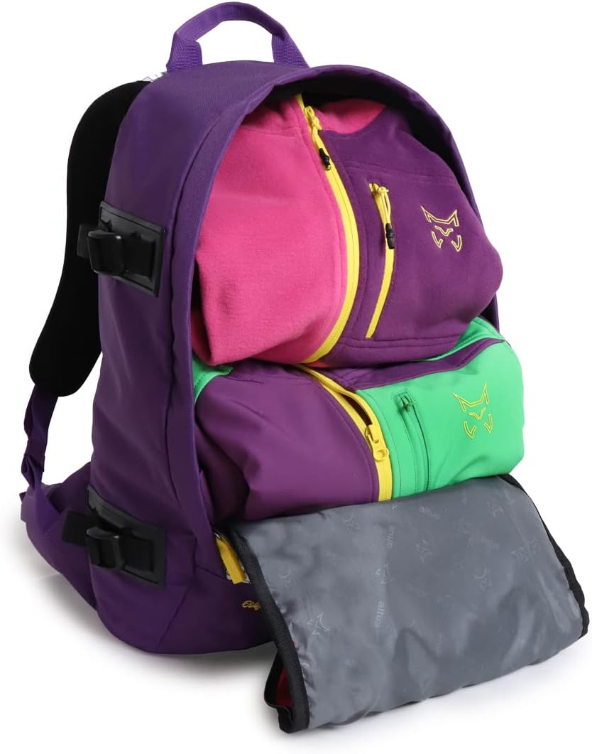 Mountain Ski Z80 | 27 L | Vintage | Laptop | Travel | Hiking | Youth School Backpacks | School Backpack | Student | College | University | Adult | Unisex, Purple