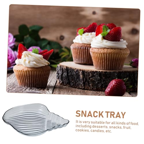 4 Pcs Pratos De Chocolate Prato De Pastelaria Prato De Jantar Pratos De Frutas Com Casca Bandeja De