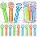 Herefun Seifenblasen Kinder Set, 12 Pcs 35ML Seifenblasen Stäbe Spielzeug Bubble Geschenke Hochzeit Party Seifenblasen Set, Seifenblasen mit Stäbe für Garten Mitgebsel Kindergeburtstag Karneval