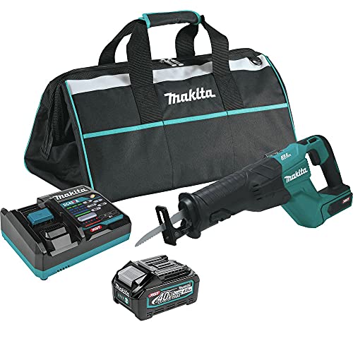 Makita GRJ01M1 40V max XGT Brushless Cordless Recipro Saw Kit, 4.0Ah
