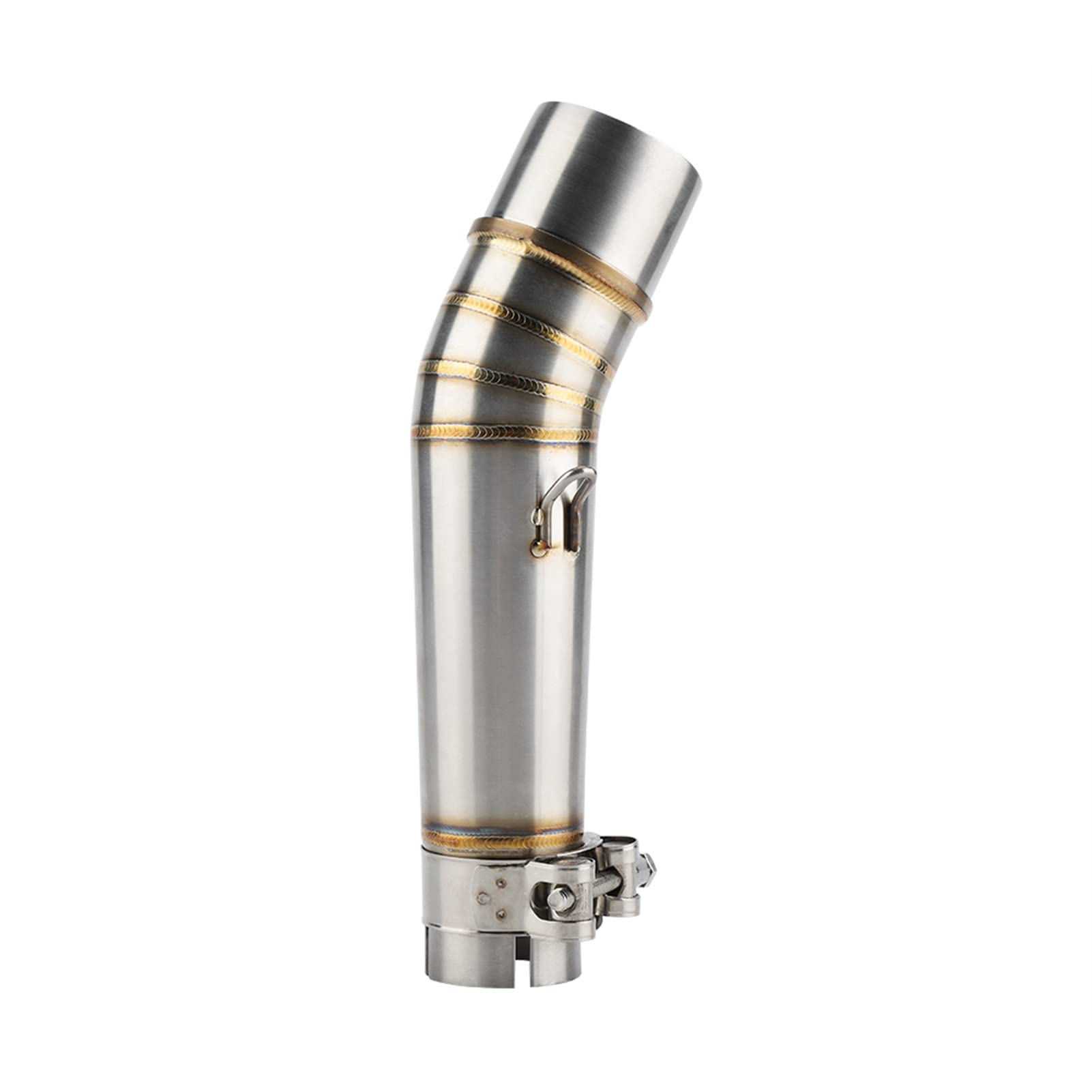 Qiilu Moto syst¨¨mes d'¨¦chappement Extr¨¦mit¨¦s de tuyau, Tuyau interm¨¦diaire de liaison d'¨¦vent d'¨¦chappement de moto pour NC700X NC750X NC750S NC700S 2012-2017