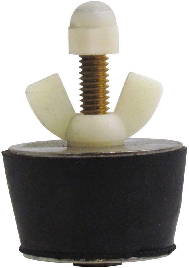 No. 9 Winter Rubber Plug with Valve for 1-1/2 Inch Fitting, with Blow Thru Valve
