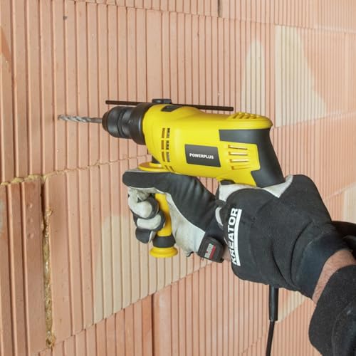 Perceuse à percussion Powerplus 850W mandrin 13mm outillage perçage brique