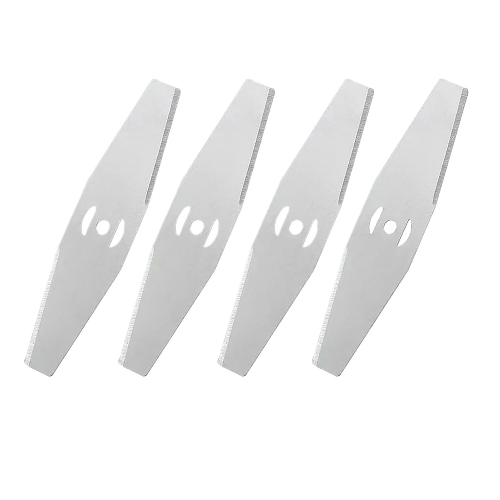 Rasenmähermesser, Zubehör for Rasentrimmer Im Gartenpark | Ersatzmesser for kabellosen Elektro-Rasenmäher, 150 mm Metall-Trimmerkopf(30PCS)