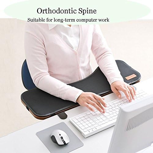 Ergonomic Keyboard Wrist Rest Mount Tray with Mouse Pad Under Desk Desk Extender for Small Desk Ergonomic