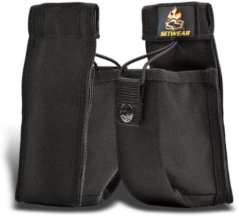 SetWear Radio Pouch (6x3) - Black by SetWear