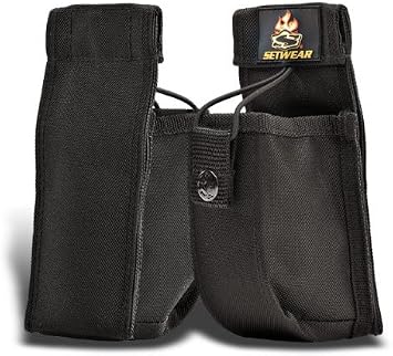 SetWear Radio Pouch 6x3 - Black by SetWear