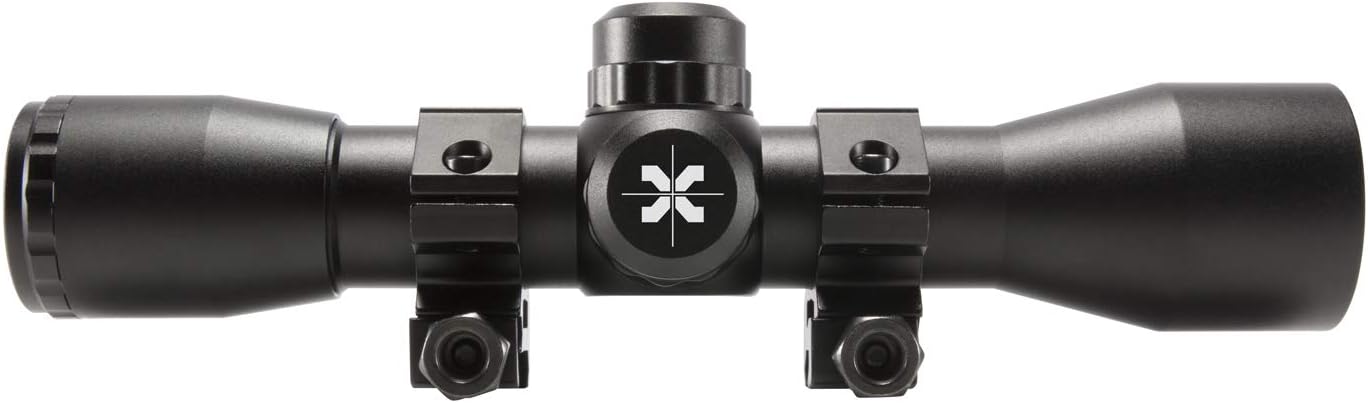AXEON 4x32mm Scope for Umarex AirSaber and AirJavelin Arrow Guns, Black, One Size (2218668)