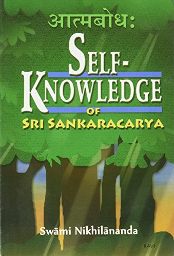 Self-Knowledge of Sri Sankaracarya 8171209726 Book Cover