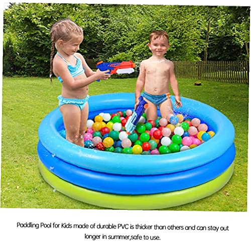 Peddelen Pool Kids Thicken Opblaasbare 3-Ring Badkuil Kaart Zomer Water Games 120x120x30cm Badbenodigdheden - Image 3