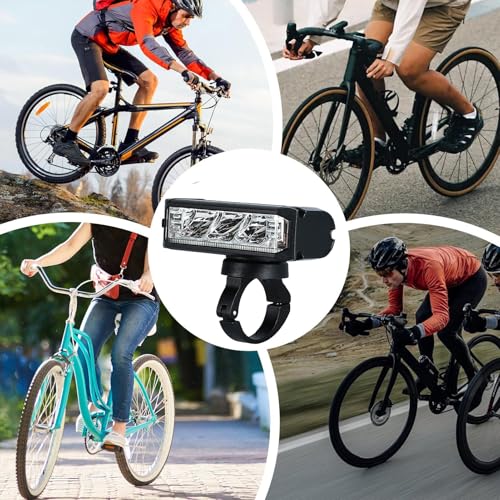 Lámpara frontal recargable para explorar rutas con tu bicicleta de montaña de noche 5