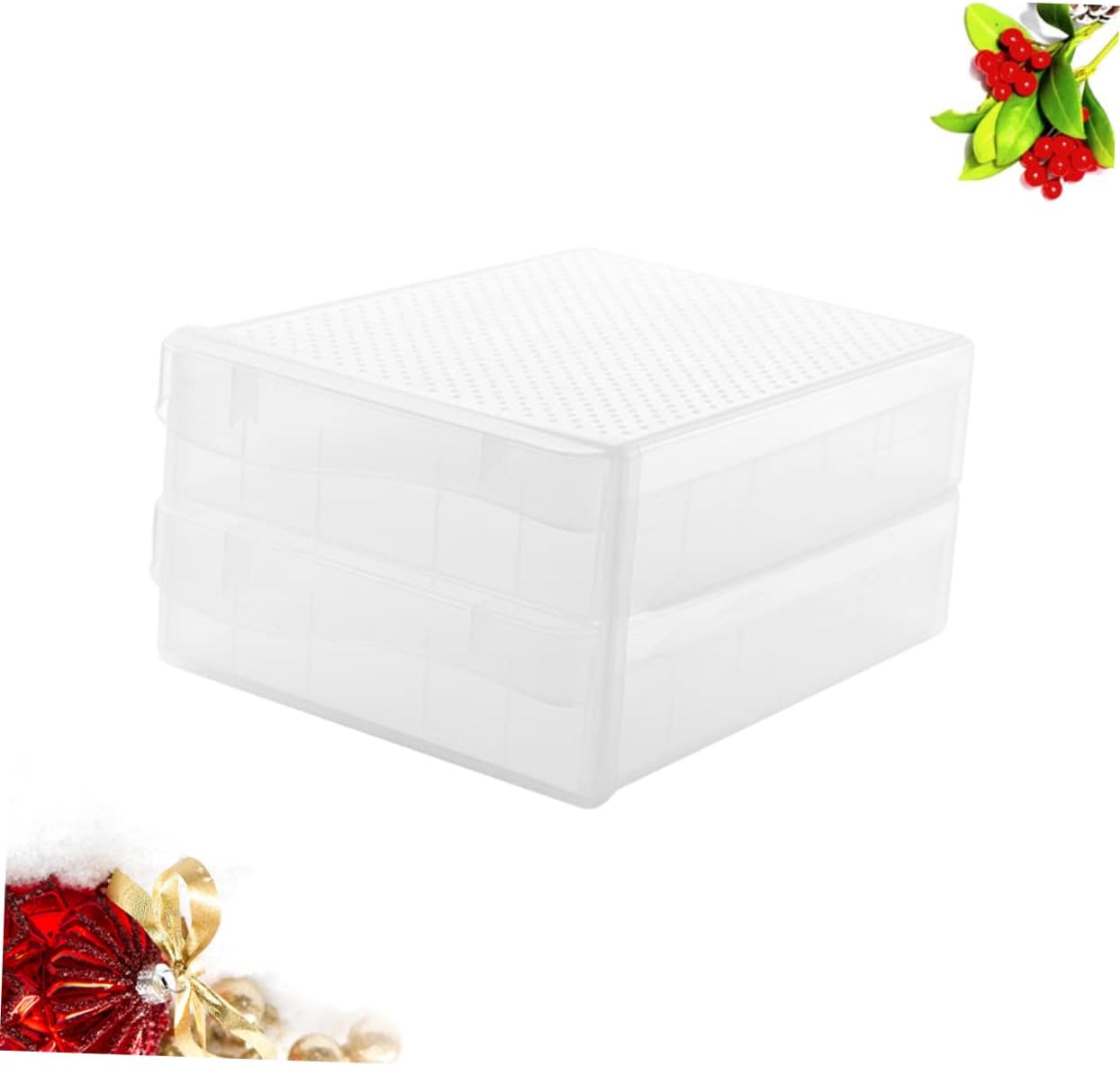 1pc Refrigerator Egg Container Storage Tray for up to Eggs Plastic Holder for Organization for Home and Kitchen Use