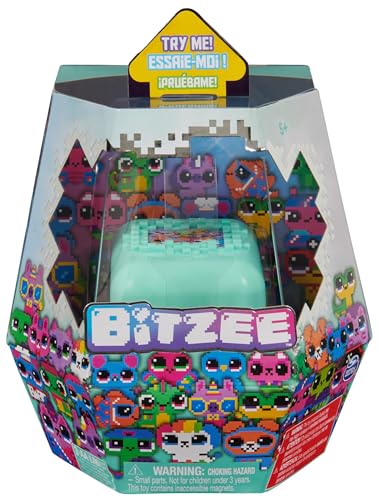 BITZEE - Mon Animal Interactif Bitzee - Animal Digital 3D Que Vous Pouvez Vraiment Toucher - Boîtier Electronique Avec 15 Compagnons Interactifs - +10 Sons Réactions Et Jeux - Jouet Enfant 5 Ans et +