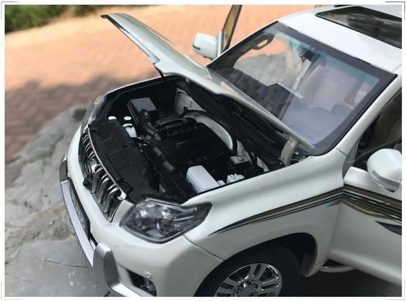 Miniatura 4 de FloZ Para Toyota para Land Cruiser para Prado para LC150 SUV Encaje blanco Versión estampada Asiento no ajustable Camión 118 Modelo preconstruido