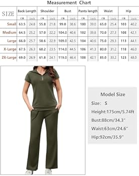 Aottori Trainingspak voor dames, katoen, joggingpak, kort, V-hals, sportpak, halve ritssluiting, vrijetijdspak, tweedelig, huispak, zomer, sweatshirt, korte mouwen en sportbroek met zakken, Kaki, L