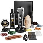 Beard Club Mens Grooming Kit & PT45 Beard Trimmer for Men - Professional Cordless Electric Beard Hair & Moustache…