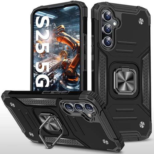 Funda para Samsung Galaxy S25 de grado militar a prueba de golpes y caídas