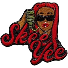 Skee Yee Music Artist Patch Sexy Hip Hop Embroidered Iron On
