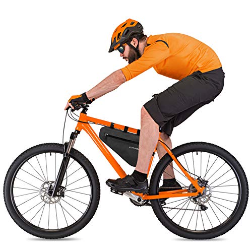 Festnight Impermeável Ciclismo Triângulo Bolsa Bicicleta Frente Tubo Quadro Bolsa MTB Bicicleta Bols