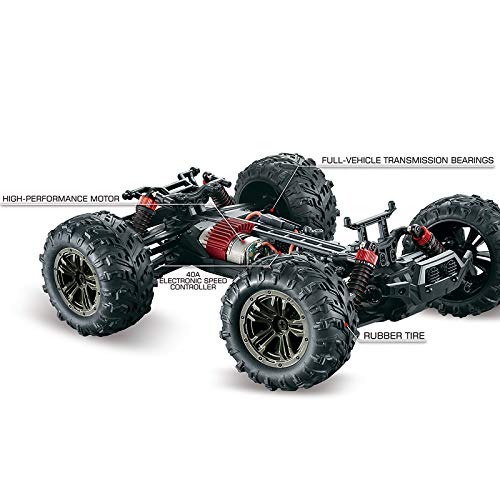 Fistone Rc Truck 1/16 High Speed Racing Car , 24Mph 4Wd Off-Road Waterproof Vehicle 2.4Ghz Radio Remote Control Monster Truck Dune Buggy Hobby Toys For Kids And Adults #TOP6