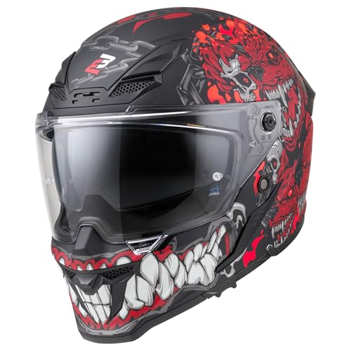 Casque Bogotto Blade Gatekeeper compact taille XS contre le vent de face