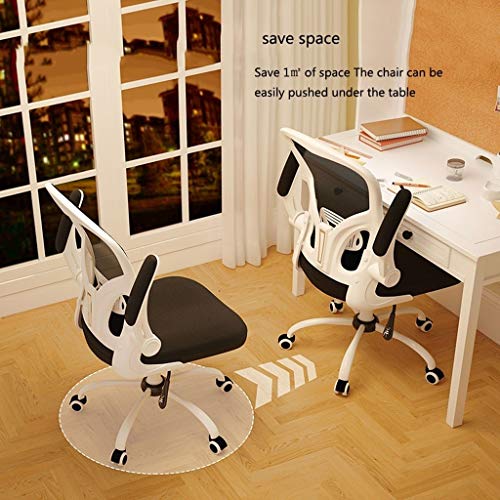 Chaise de bureau ergonomique pour le travail à la maison en noir