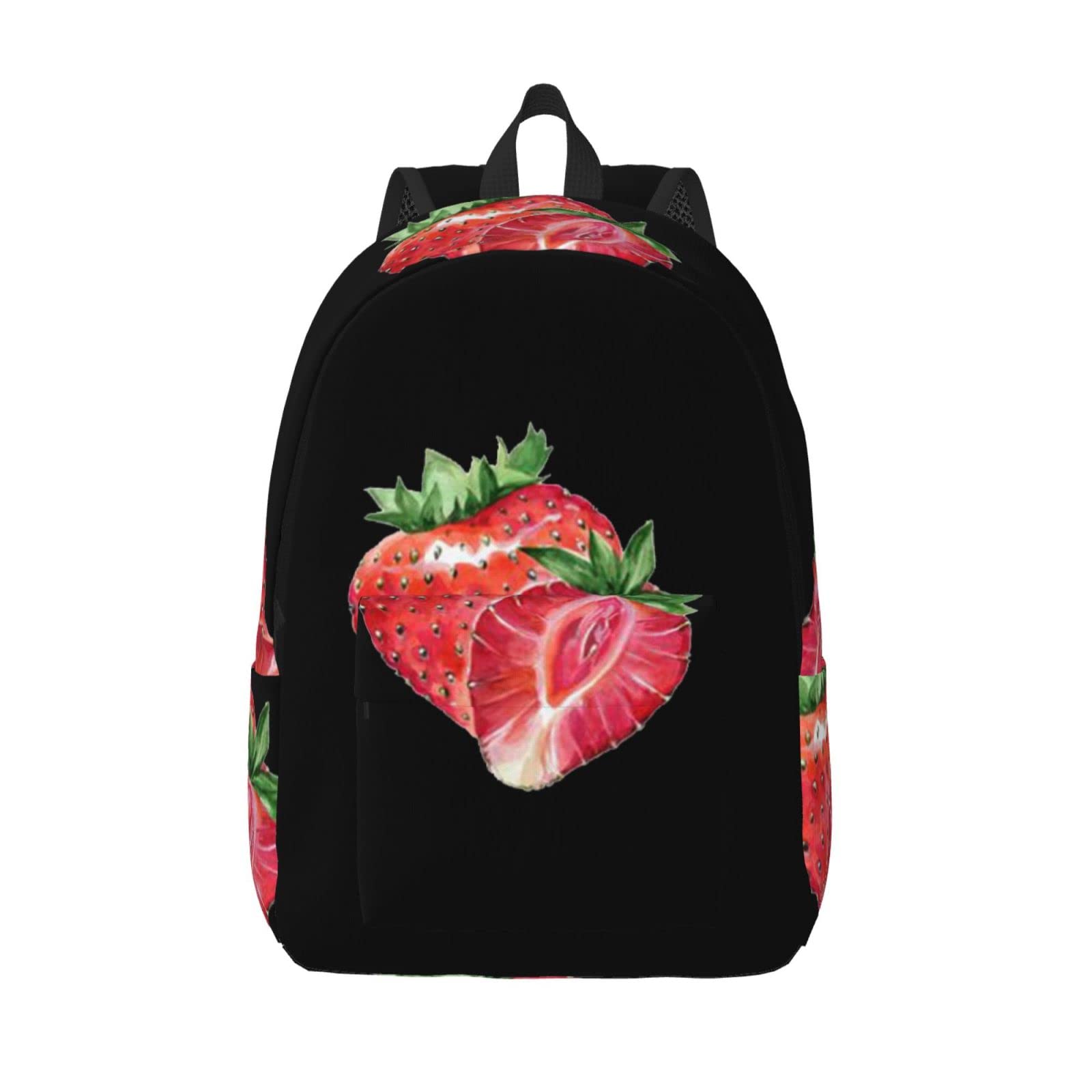 Sac à dos imperméable fraise pour PC et loisirs légers de Noël - 7