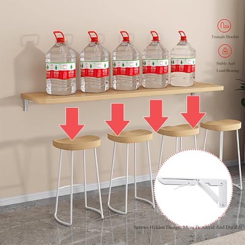 Table pliante murale peu encombrante pour libérer de l'espace - 7