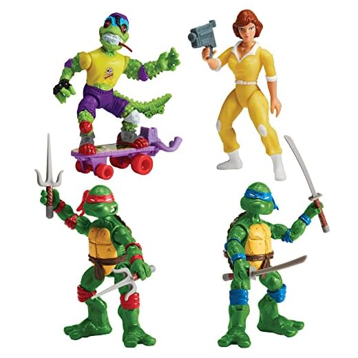 Teenage Mutant Ninja Turtles: Classic Adventure Heroes Collection - Series 1 by Playmates Toys - Amazon Exclusive