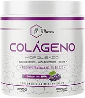 Colágeno Em Pó Hidrolisado 300g C/Ácido Hialurônico Pantotênico e Biotina - TAG Nutrition