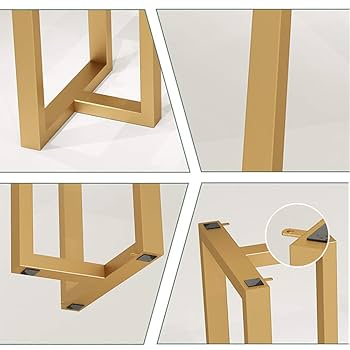 ⌘鉄脚専用⌘ Amazon.co.jp: WQSQ 鉄脚 ブラック テーブル脚 調節可能