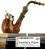 Oakland Gardens Brand, (S) Santa's Pipe Incense - A Cozy Scent with Notes of Cherrywood, Raspberry, Vanilla and Santa's Pipe (1-Bundle)