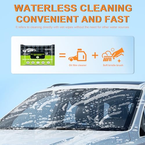 22"+22" OEM Quality Windshield Wiper Blades Replacement for Ford Expedition 2008-2025 F-150 1997-2025 F-250 F-350 2008-2025 and more(Pack of 2 and Cleaning Wipes) by HULADAED - Used condition - Image 6
