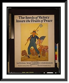 Historic Framed Print, The seeds of victory insure the fruits of peace.Maginel Wright Enright., 17-7/8" x 21-7/8"